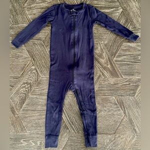 Primary organic zip romper (18-24 months)